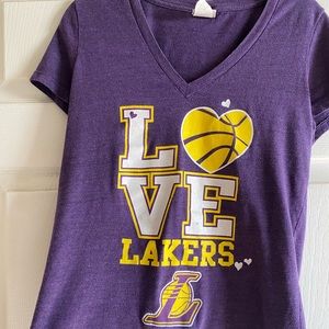 Lakers V-Neck T-Shirt